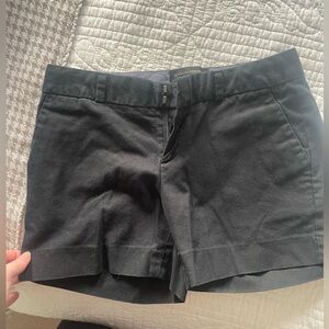 Banana republic black shorts size 00 petite